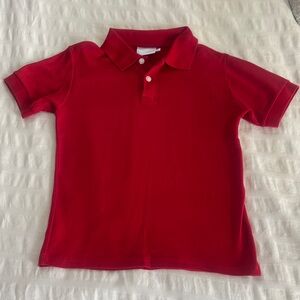 Little English Classic Red Polo Shirt